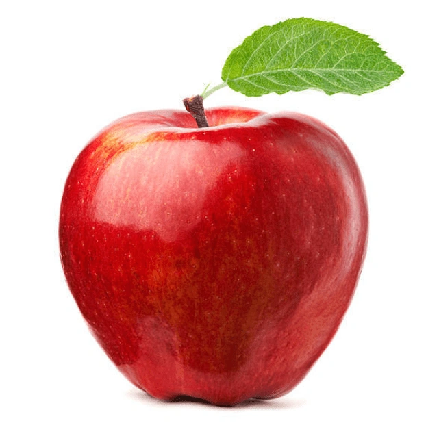 Original image of an apple